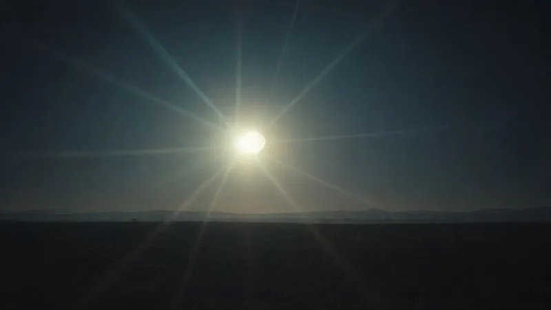 A photorealistic, professional photography, 8K, cinematic lighting, sharp focus, depth of field, shot on a high-end DSLR of a lunar landscape under a dark sky, with subtle, ethereal streaks of cosmic rays and a distant, glowing sun representing solar flares, emphasizing the invisible threat of radiation.