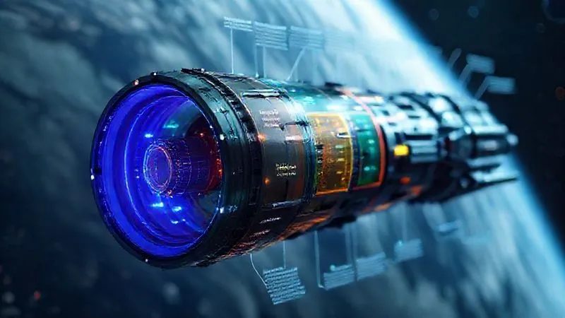 photorealistic, professional photography, 8K, cinematic lighting, sharp focus, depth of field, shot on a high-end DSLR, a highly detailed schematic diagram of a futuristic spacecraft, with various sections highlighted in different colors, each color representing a distinct risk category (e.g., 'Launch Phase', 'In-Orbit Operations', 'Re-entry', 'Passenger Module'), overlaid with subtle digital data streams, symbolizing comprehensive risk assessment for space tourism.